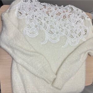 Sincerely Yours Off The Shoulder Sweater - White
